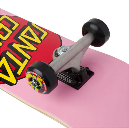 Santa Cruz Classic Dot Complete Skateboard Pink 7.5"