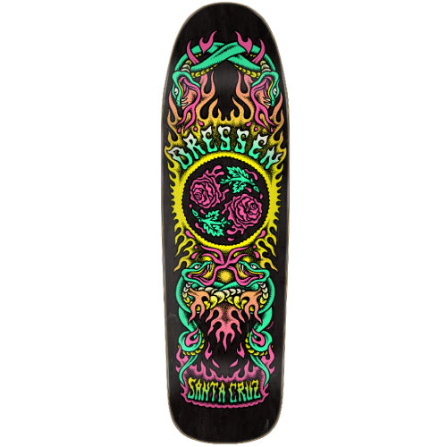 Santa Cruz Eric Dressen Rose Crew Two Shaped Skateboard Deck 9.31"
