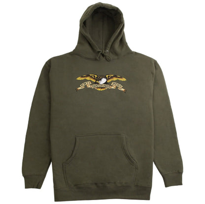 Antihero Eagle Pullover Hooded Sweatshirt - Army Green