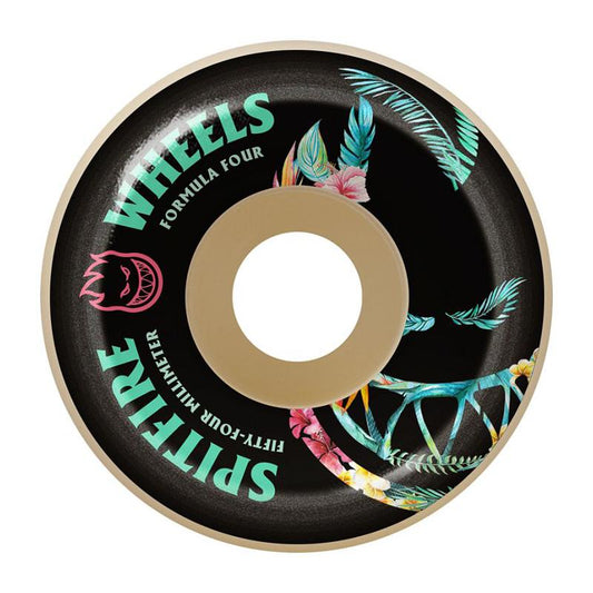 Spitfire Formula Four Conical Floral Big Head 56MM Wheels
