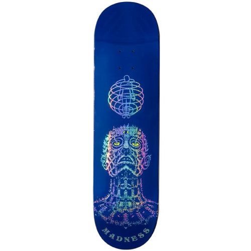 Madness Jack Fardell Enlighten Verdi Super Sap R7 Navy Skateboard Deck 8.5"