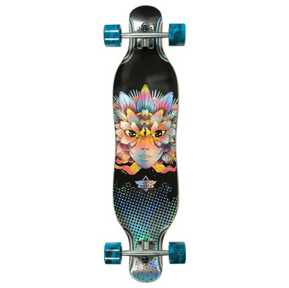 Dusters Fleur Holographic Longboard Complete 38.5"
