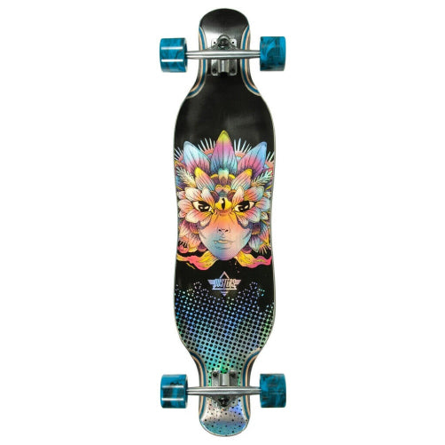 Dusters Fleur Holographic Longboard Complete 38.5"