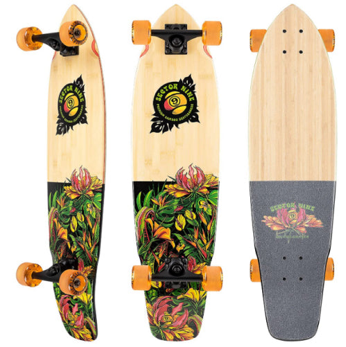 Sector 9 Ft. Point Eden Complete Carving Cruiser 34"