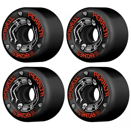 Powell Peralta G-Bones Skateboard Wheels Black 64MM 97A