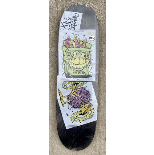 Antihero Gerwer Grimple Stix Guest Skateboard Deck Black Veneer 8.75"