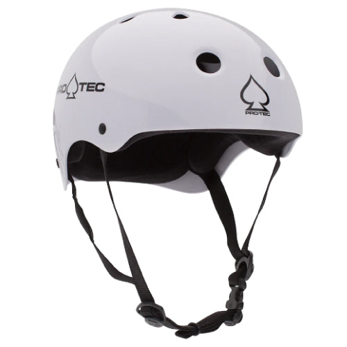 Pro-Tech Classic Skate Helmet - Gloss White