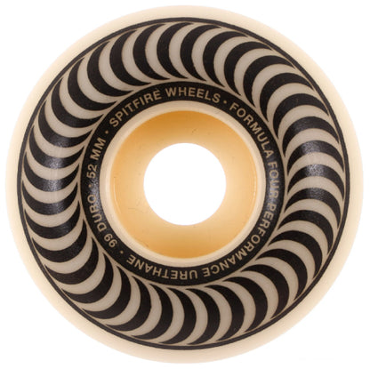 Spitfire Formula Glow Classic Skateboard Wheels Natural 54MM 99D