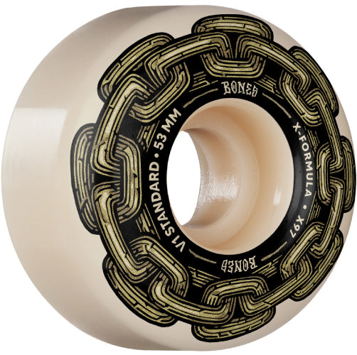 Bones X-Formula V1 Standard Gold Chain Wheels 53MM 97A