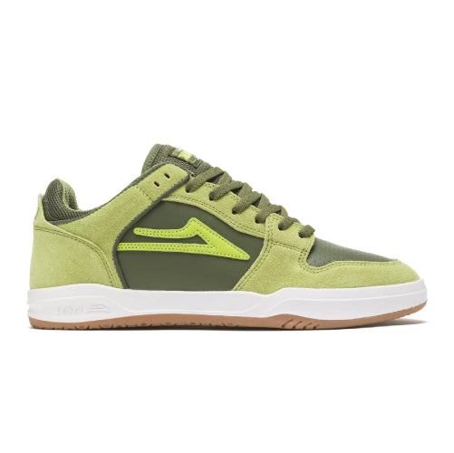 Lakai Telford Low Skate Shoe - Green/Green