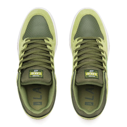 Lakai Telford Low Skate Shoe - Green/Green