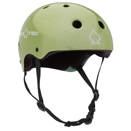 Pro-Tech Classic Skate Helmet - Green Flake