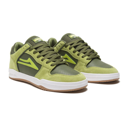 Lakai Telford Low Skate Shoe - Green/Green