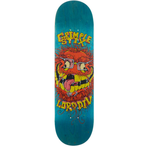 Antihero Grimple Stix Lord Div Guest Skateboard Deck Blue 8.62"