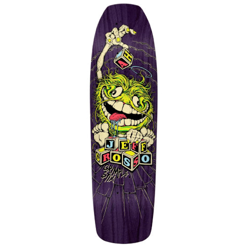 Antihero Jeff Grosso Grimple Stix Guest Skateboard Deck Random Veneer 9.0"