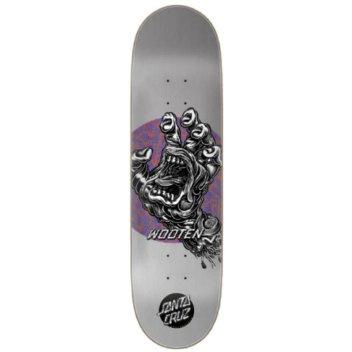 Santa Cruz Jake Wooten Hand Alive VX Skateboard Deck 8.5"