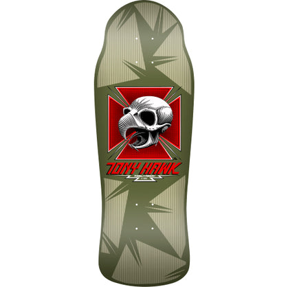 LIMITED Powell Peralta Bones Brigade Series 13 TONY HAWK Chicken Skull Green Deck 10.38"