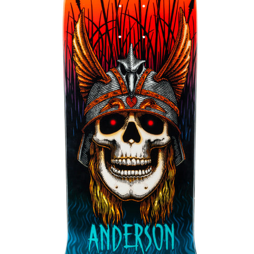 Powell Peralta Andy Anderson Heron Flight Skateboard Deck 9.13"