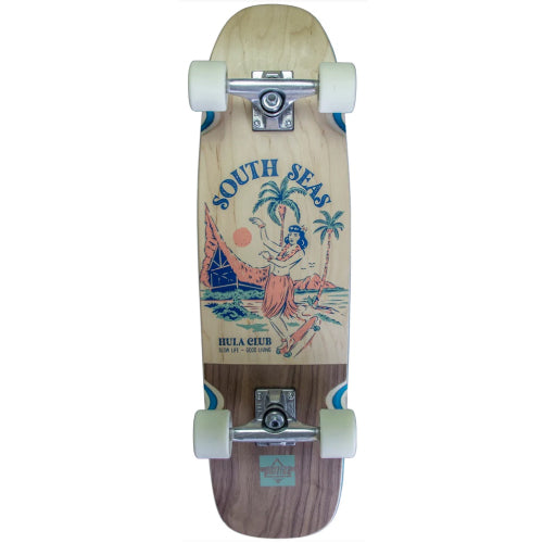 Dusters Hula Walnut Cruiser Complete 29"