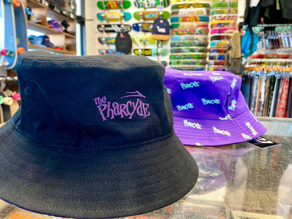 Lakai X Pharcyde Reversable Bucket Hat - Black/Purple Glow