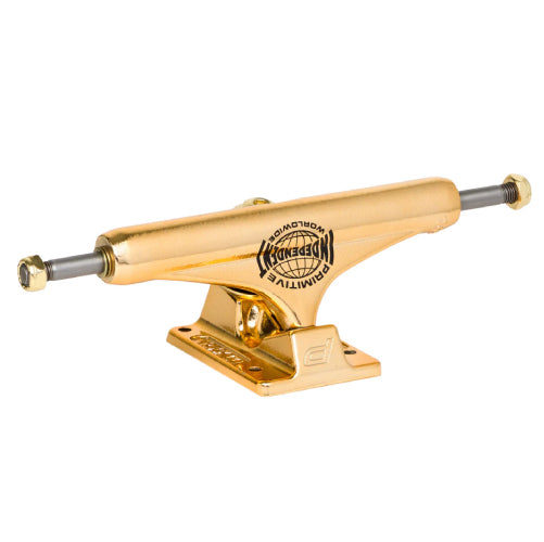 Independent X Primitive Stage 11 Gold Mid Trucks (Set of 2)
