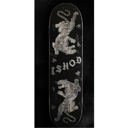 Real Ishod Wair LIMITED Skate Shop Day Catscratch Twin Tail Skateboard Deck Blacked Out 8.3"