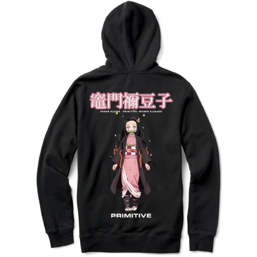 Copy of Primitive X Demon Slayer Nezuko Kamado Hooded Sweatshirt - Black