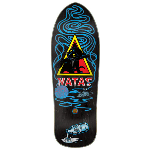 Santa Cruz Natas Kaupas Kitten Shaped Reissue Skateboard Deck 9.89"