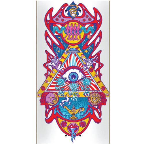 Santa Cruz Jereme Knibbs Mind s Eye Skateboard Deck 8.25