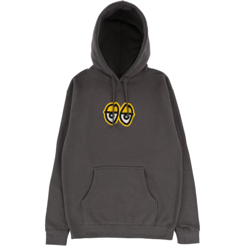 Krooked Eyes LG Hoodie - Charcoal