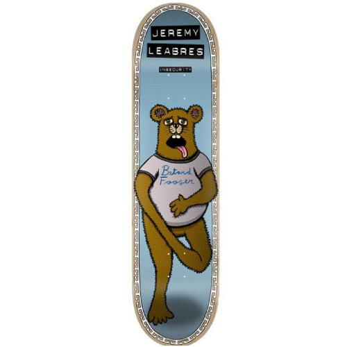 Toy Machine Jeremy Leabres Insecurity Skateboard Deck 8.0"