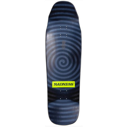 Madness Halftone Green Swirl Saturn Eating His Son R7 Shaped Skateboard Deck 9.5"