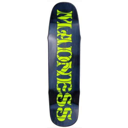 Madness Stressed R7 Shaped Skateboard White Deck 8.5