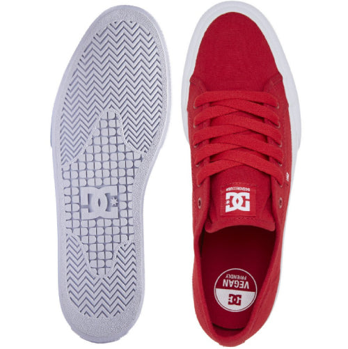 DC Manual Canvas Red Shoe