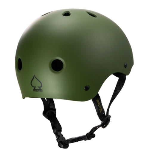 Pro-Tech Classic Skate Helmet Matte Olive