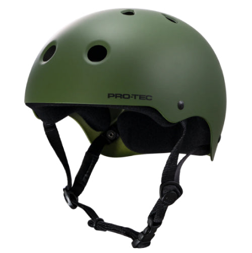 Pro-Tech Classic Skate Helmet Matte Olive