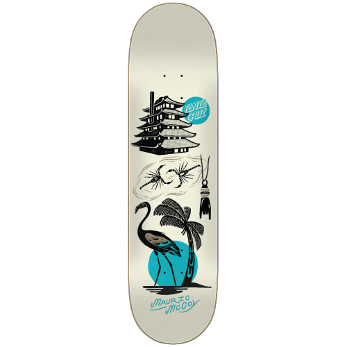 Santa Cruz Maurio McCoy Outlier Twin Tail VX Skateboard Deck 8.25"