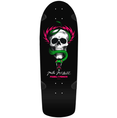 Powell Peralta Mike McGill Skull and Snake Blacklight Reissue Skateboard Deck 10"