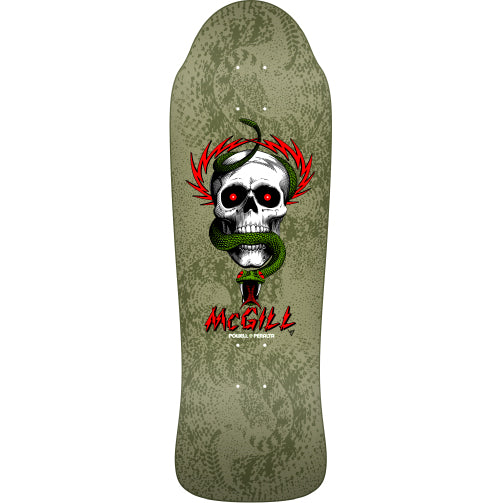 LIMITED Powell Peralta Bones Brigade Series 13 MIKE MCGILL Skull & Snake Green Deck