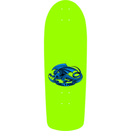 Powell Peralta Mike McGill Skull and Snake Lime Green Skateboard Deck 10"