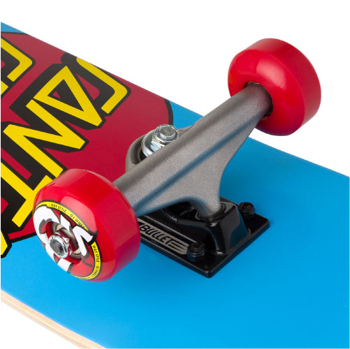 Santa Cruz Classic Dot Complete Skateboard Blue 7.25"