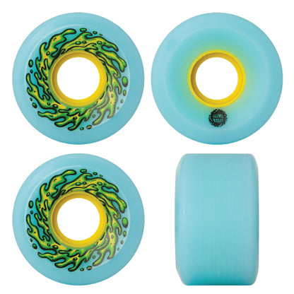 Santa Cruz Mini OG Slime Balls Skateboard Wheels Blue 54.5MM 78A