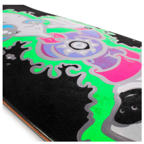 New Deal John Montesi Alien Neon SP Reissue Skateboard Deck 9"