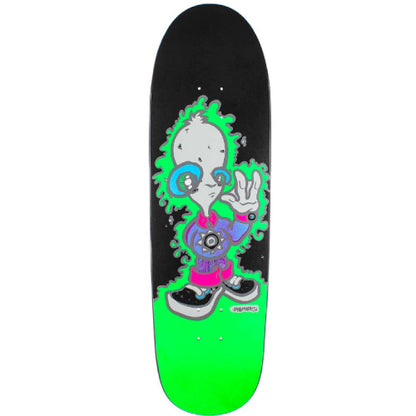 New Deal John Montesi Alien Neon SP Reissue Skateboard Deck 9"