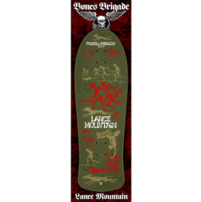 LIMITED Powell Peralta Bones Brigade Series 13 LANCE MOUNTAIN Future Primitive Green Deck