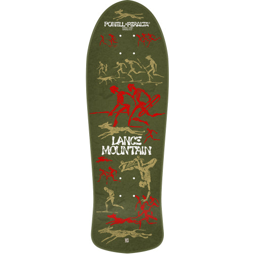 LIMITED Powell Peralta Bones Brigade Series 13 LANCE MOUNTAIN Future Primitive Green Deck
