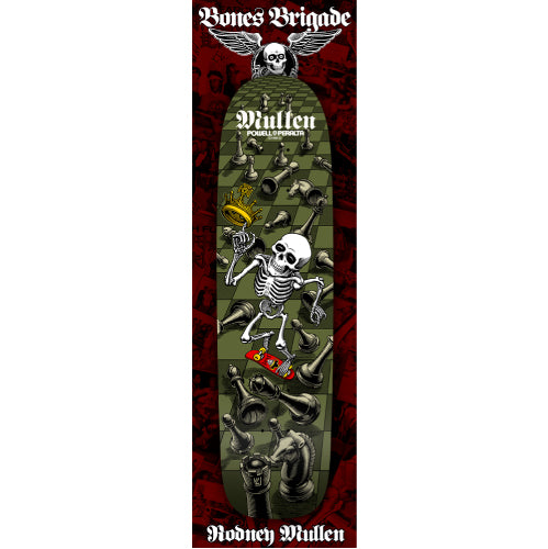 LIMITED Powell Peralta Bones Brigade Series 13 RODNEY MULLEN Chess Green Deck