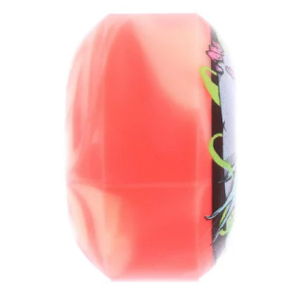 Spitfire Formula Four Classic Skate Like a Girl Wheels Natural, Coral Swirl 56MM 99D