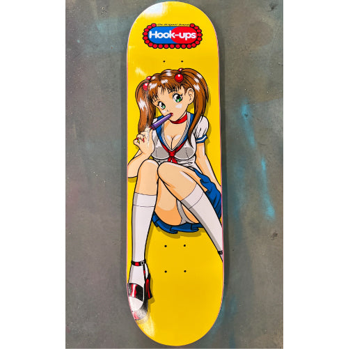 Hook-Ups OG Popsicle Girl Skateboard Deck 8.5"