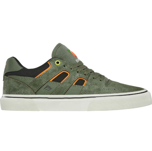 Emerica X OJ Tilt G6 Vulc Skate Shoe - Olive